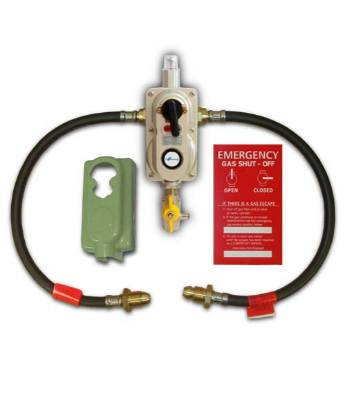 LPG Gas Bottle 2 Cylinder Automatic Changeover Regulator Valve